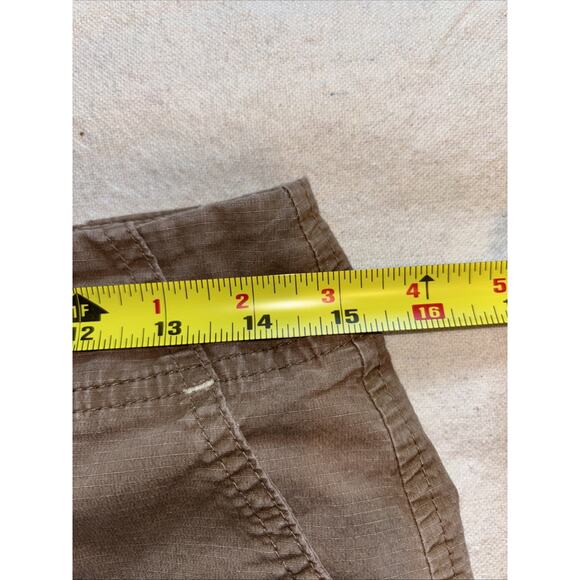 Eddie Bauer Mercer Fit Chino Shorts Womens 6 Brown 4116 - Picture 4 of 7